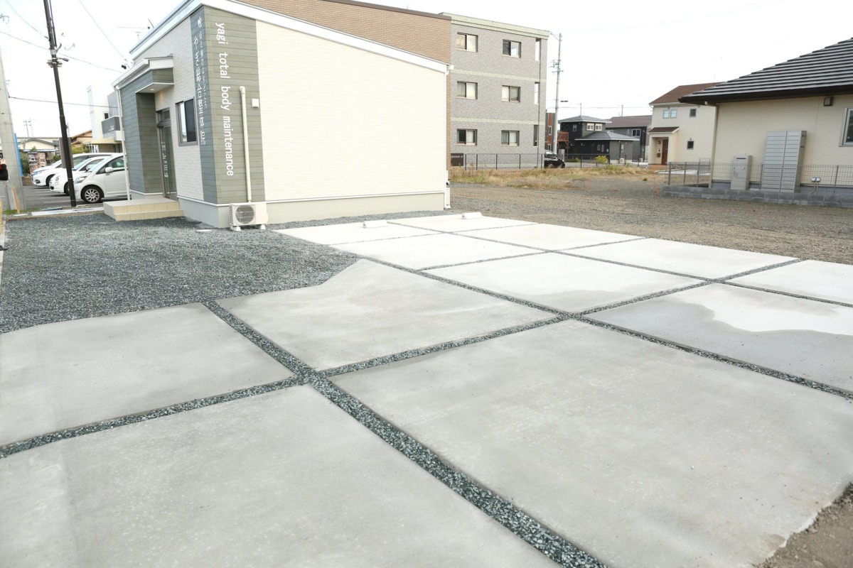 駐車場完備の整体院