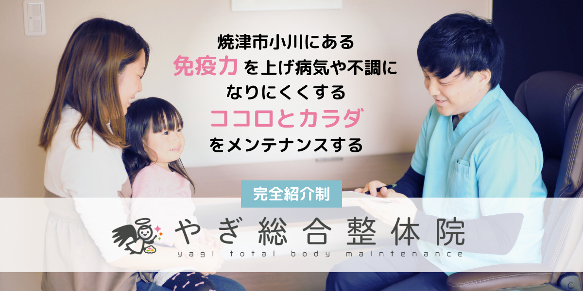焼津市小川にある 免疫力を上げ病気や不調になりにくくするココロとカラダをメンテナンスする